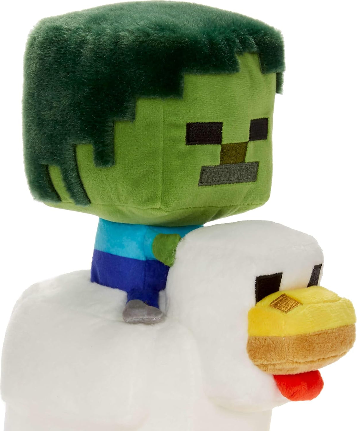 Mattel Minecraft - Juguete de peluche Zombie Chicken