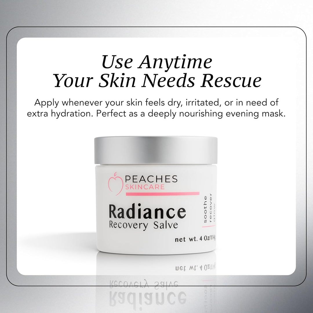 Peaches Skincare Radiance Recovery Salve - Hidratante facial hidrat...