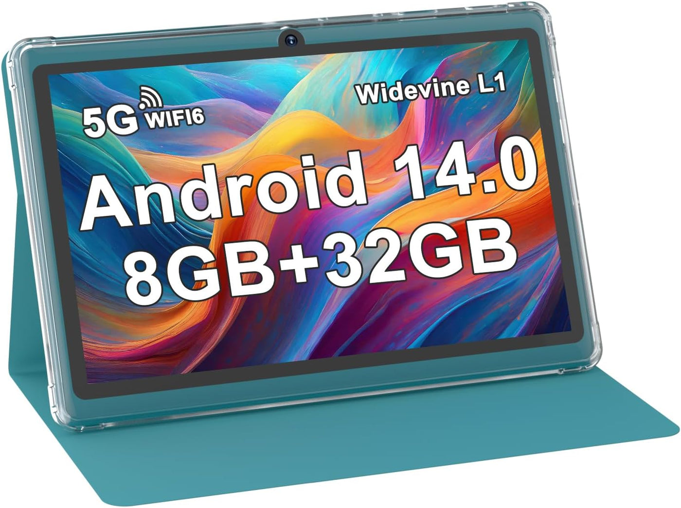 ZZB Tablet Android 14 de 7 pulgadas, 8 GB de RAM (4 GB expandible)...