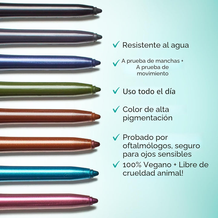 Thrive Causemetics Infinity Lápiz delineador de ojos impermeable, s...