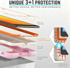Pepkoo Funda para iPad de 10,2 pulgadas 9ª/8ª/7ª generación y Air 3 10,5 a
