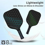 JoncAye Pickleball Paddles Set de 4 o 2 Fiberglass Rackets USAPA Approved