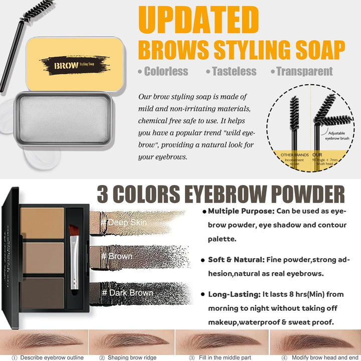 Kit de maquillaje todo en uno para mujeres, kit completo, set de re...