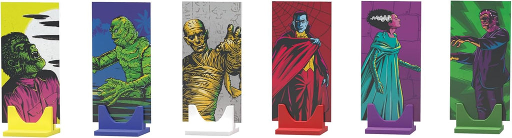 CLUE: Juego de mesa Universal Monsters, explora, deduce y resuelve el misterio