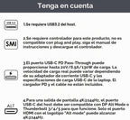 WAVLINK Estación de acoplamiento para portátil, 4 monitores para HDMI