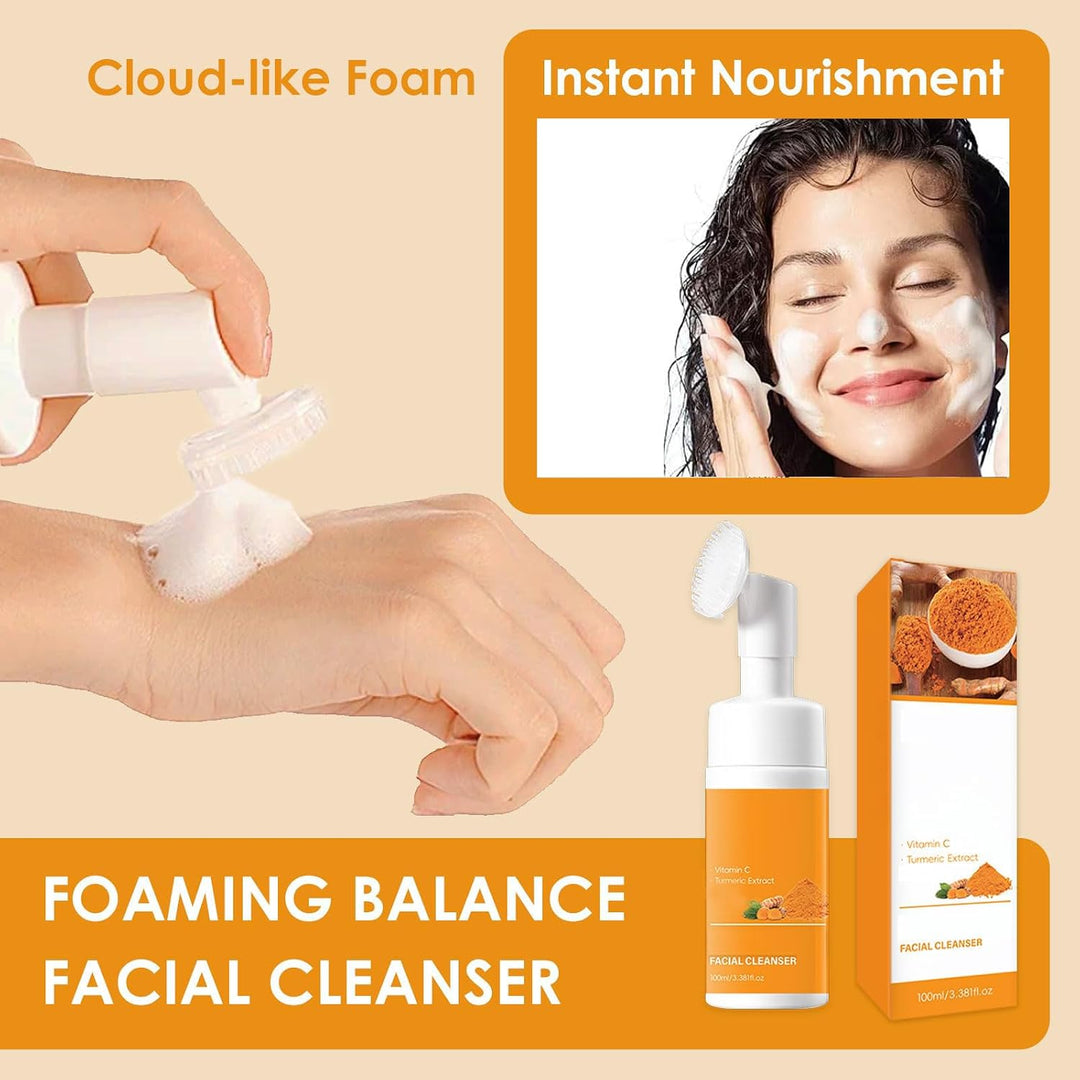 Kit de Lavado y Cuidado de Cúrcuma \u2013 Jabón de Cúrcuma para el...