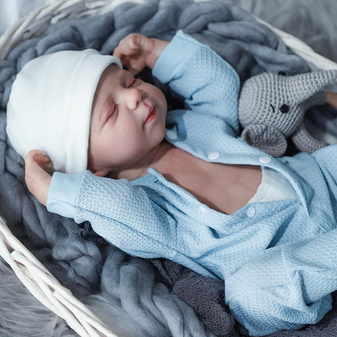 WOOROY Muñecas de bebé renacidas realistas - Muñeca de bebé niño de...