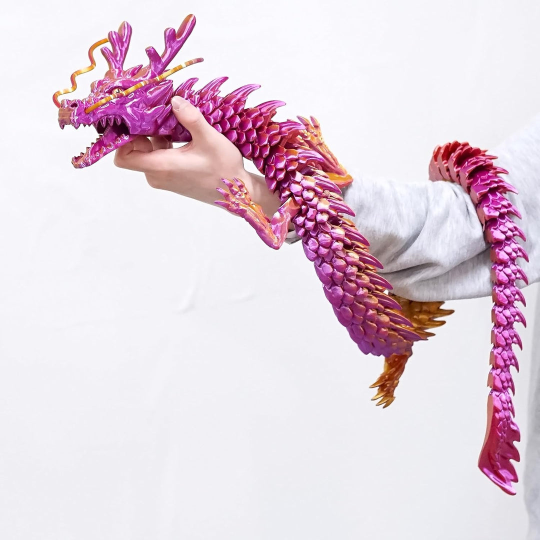 Modelos de dragón impresos en 3D súper grandes de 47.3 pulgadas, fi...