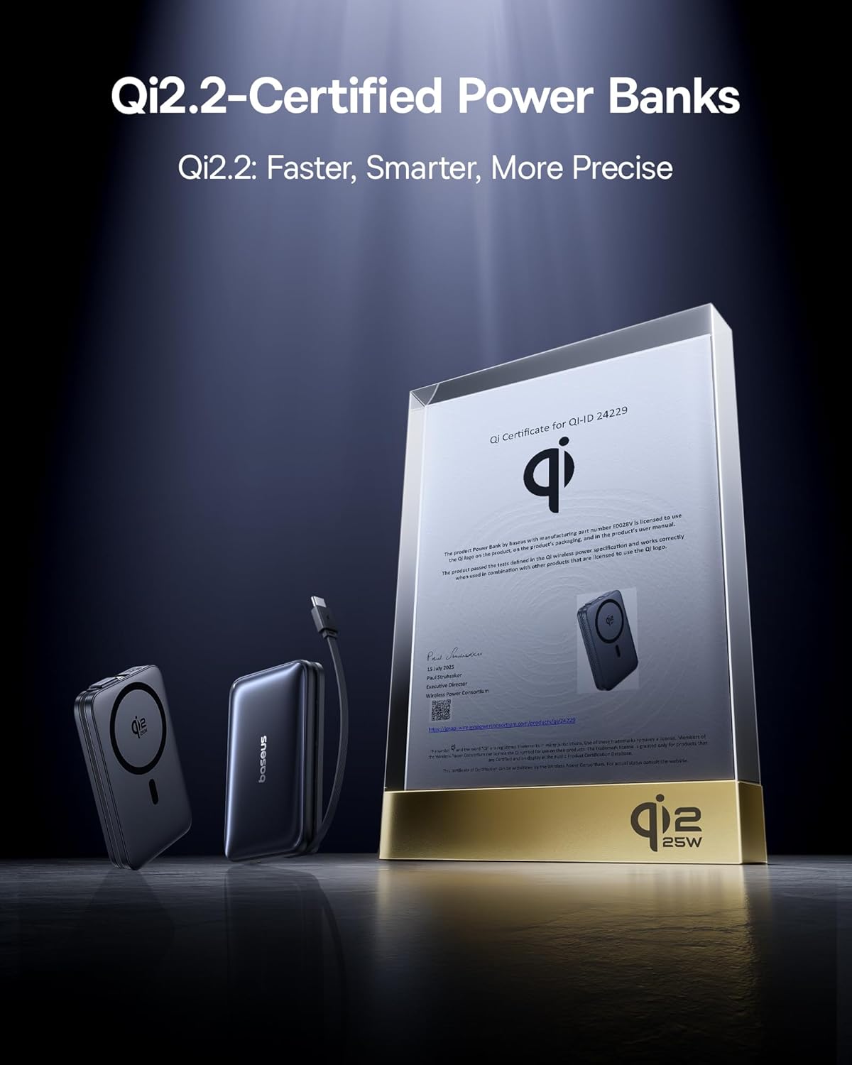Baseus Picogo Qi2.2 25W Magsafe Cargador Portátil Power Bank 10000m...