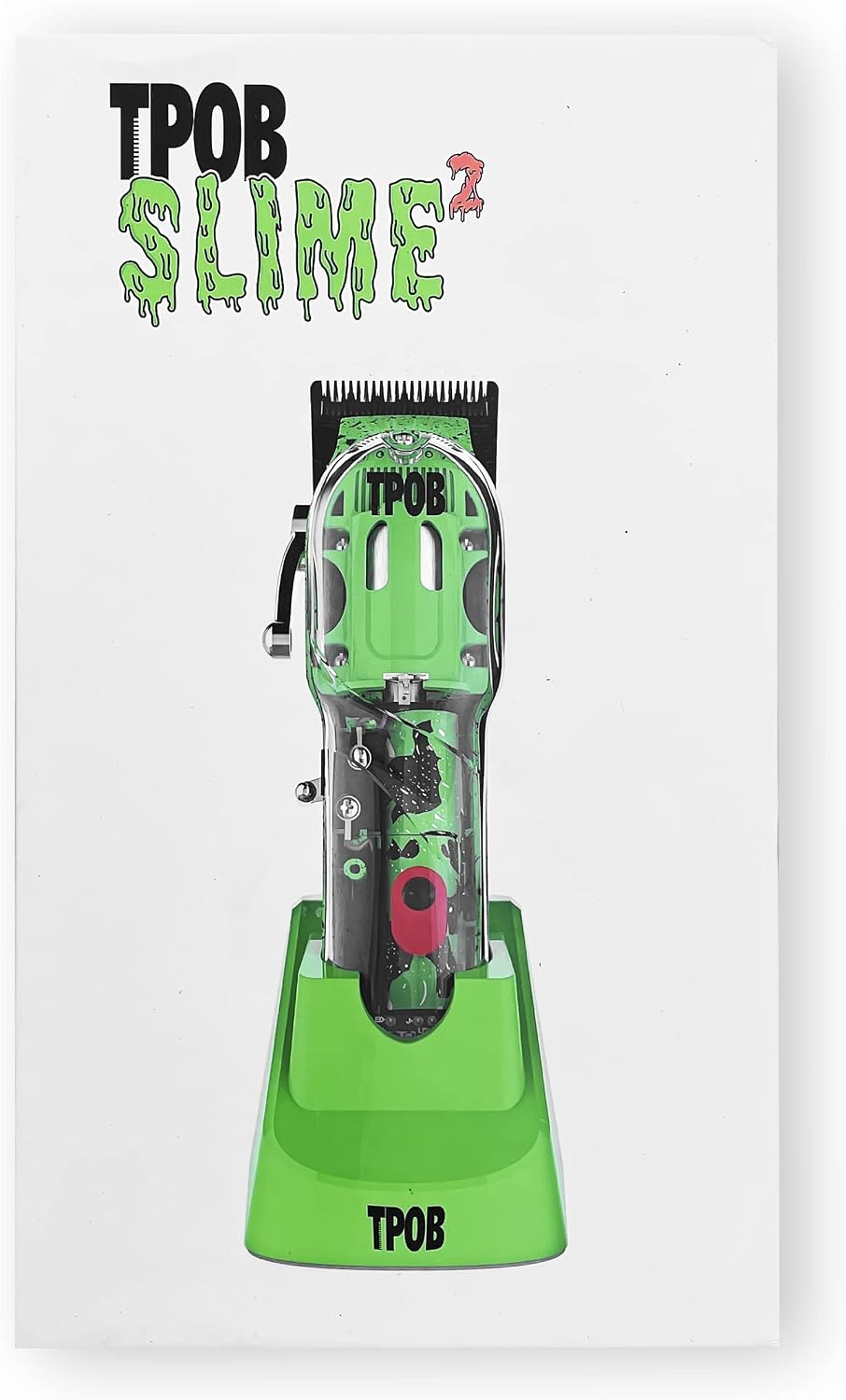 TPOB Slime 2 Cortapelos para barba para hombres de 6800 RPM con est...
