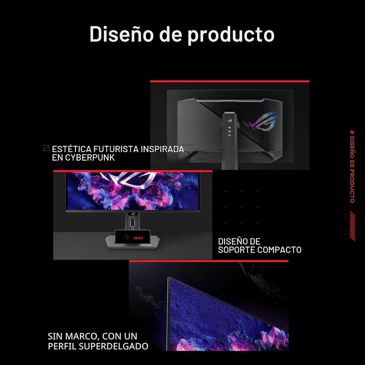 ASUS ROG Strix Monitor para juegos 4K QD-OLED de 27" (XG27UCDMG) -...