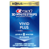 Crest 3D Whitestrips Vivid Plus, kit de tiras blanqueadoras de dien...