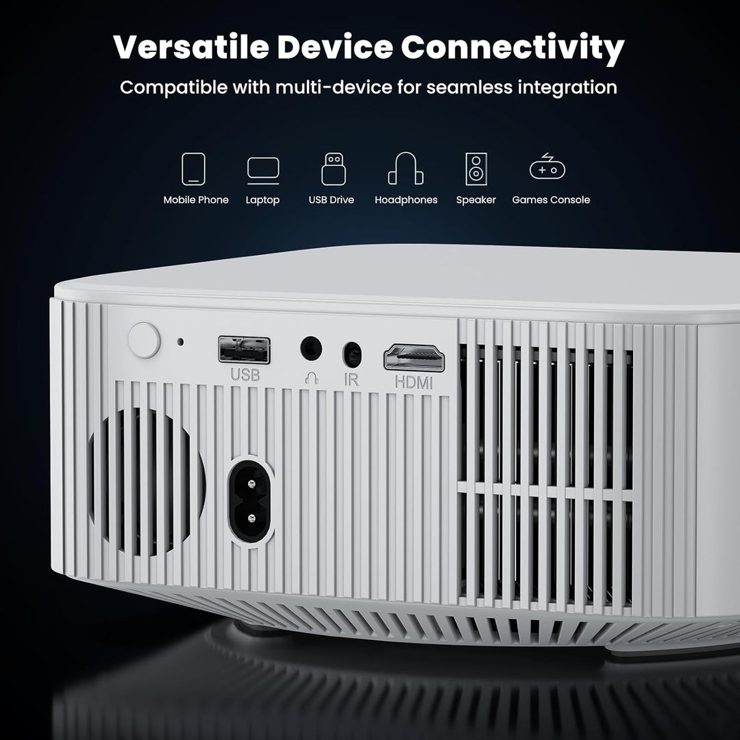 [1500 ANSI\/aplicaciones integradas] Proyector inteligente con WiFi...