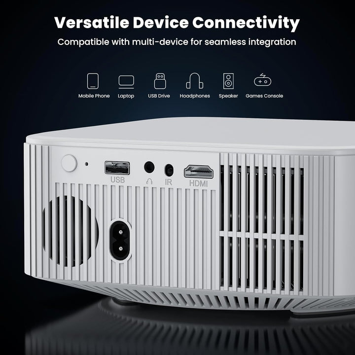 [1500 ANSI\/aplicaciones integradas] Proyector inteligente con WiFi...