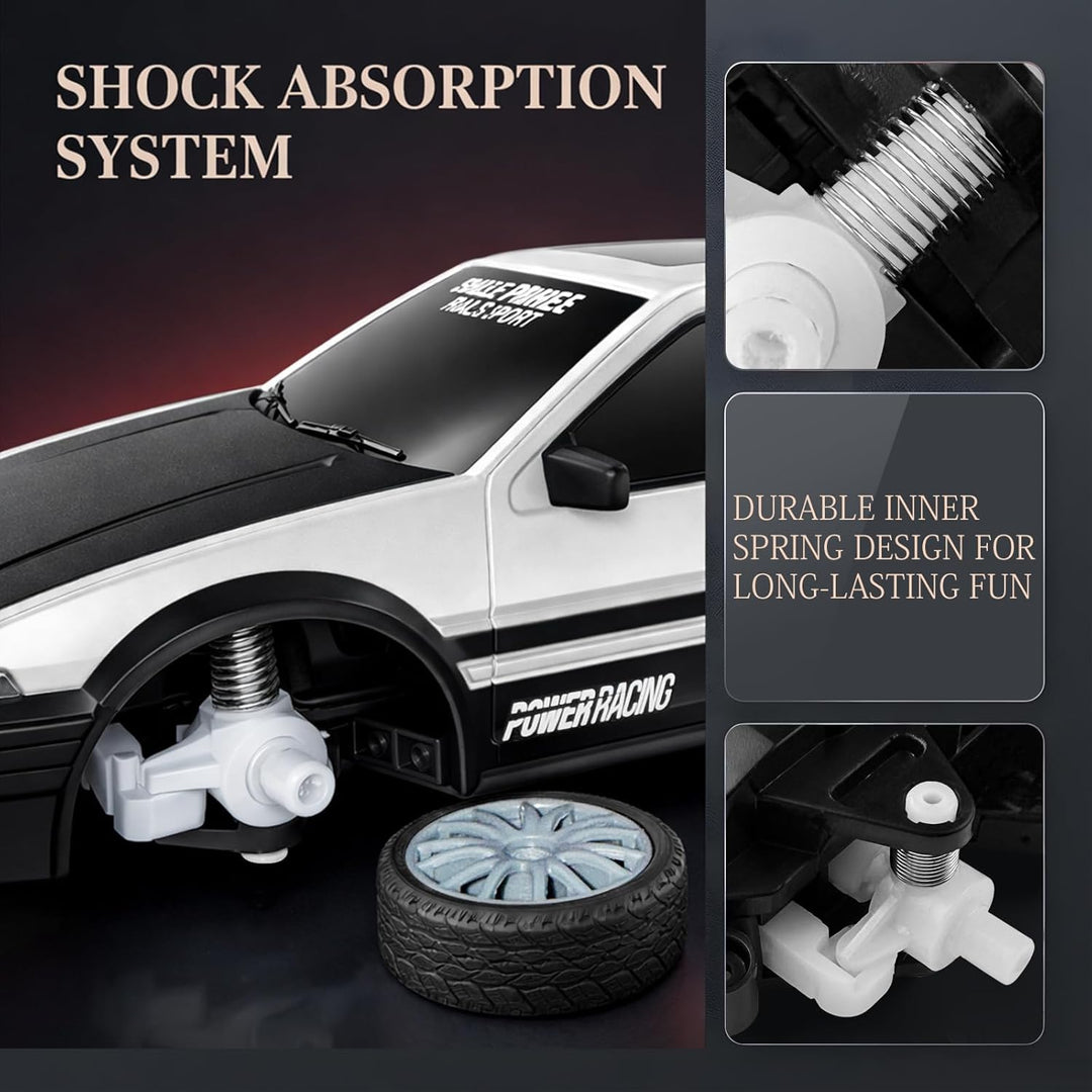 Auto de control remoto RC Drift Car 2.4GHz escala 1:24 4WD 15KM\/H...