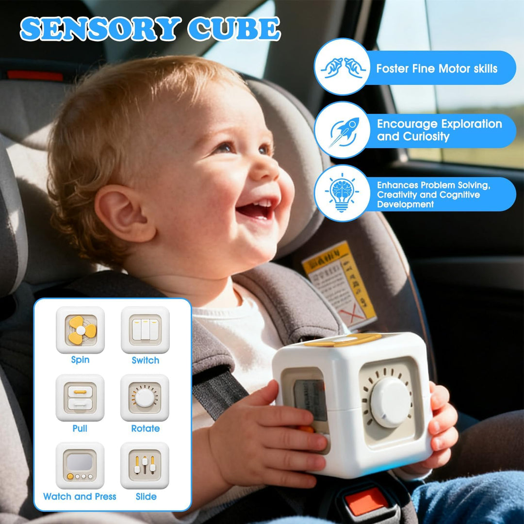 Juguetes Montessori 6 en 1 para bebés de 6 a 36 meses