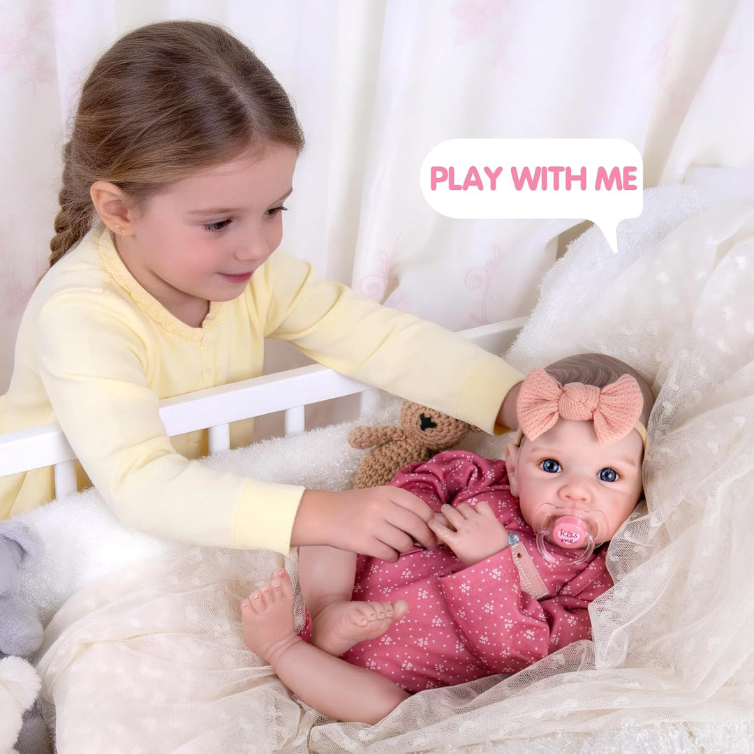 Aori Reborn Baby Dolls Girl - Muñeca de bebé realista como recién n...