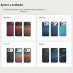 pitaka Funda para iPhone 18 Pro de 6.3" con sensación sin funda, borgoña
