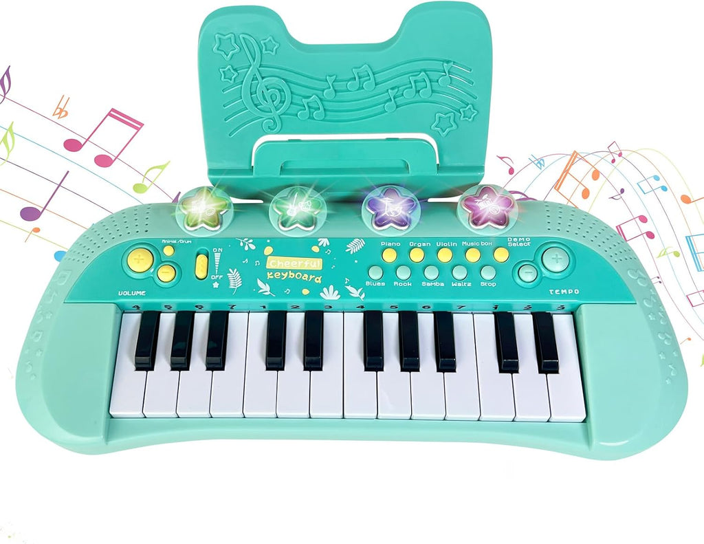 Sealive Teclado de Bebé para Niños Pequeños con Teclado de 24 Teclas para Niños de 1 a 3 Años
