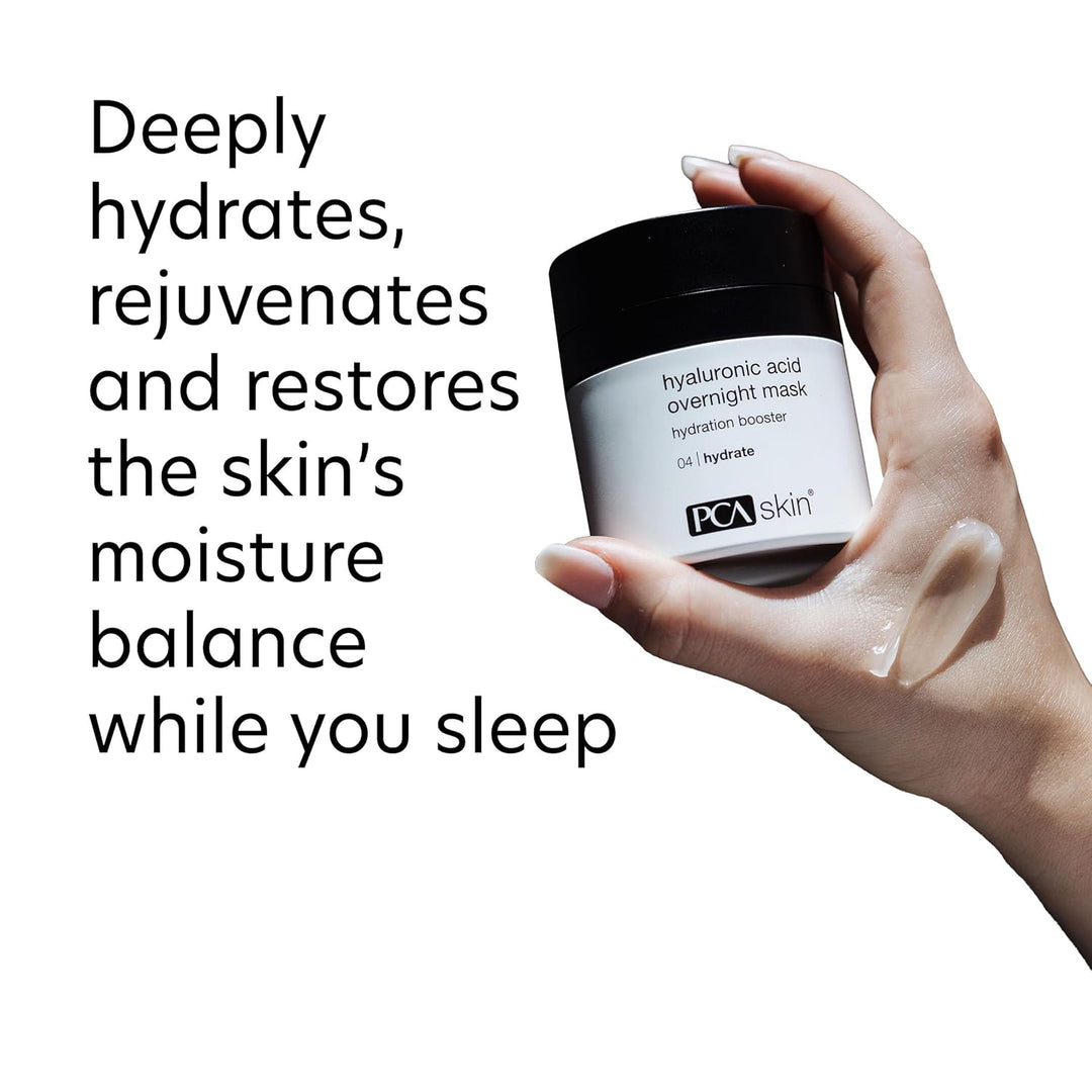 PCA SKIN Máscara facial durante la noche, máscara de ácido hialurón...