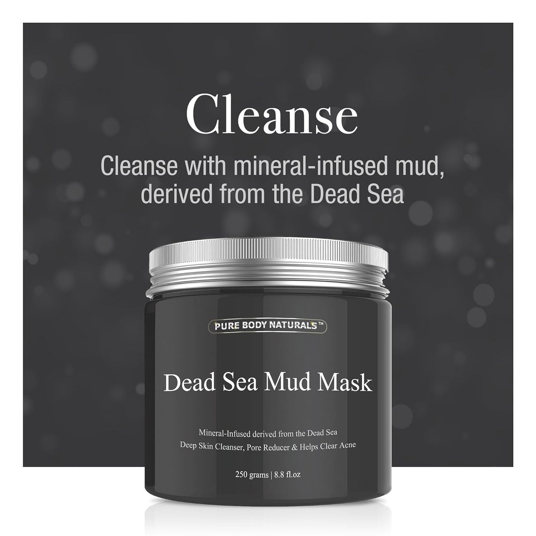 Pure Body Naturals Juego de regalo de máscara facial, incluye másca...