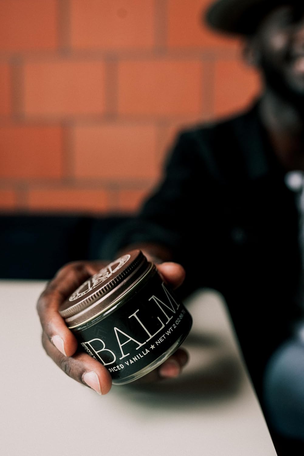 18.21 Bálsamo para barba artificial para hombres, vainilla especiad...