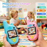 Walkie Talkies de video para niños con cámaras duales