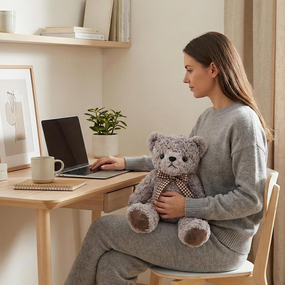WEIGEDU Oso de Peluche Clásico Esponjoso Juguetes de Peluche Animal...