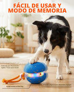 Juguetes interactivos para perros, bola automática de movimiento