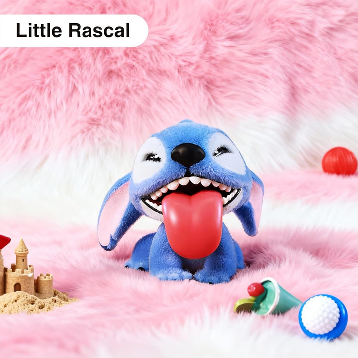 MINISO Disney Lilo &amp; Stitch - Figura de peluche flocada, caja s...