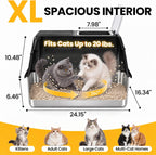 Caja de arena de acero inoxidable con tapa, caja de arena cerrada extragrande para gatos grandes, bandeja de arena de metal alto para gatos, entrada frontal y salida superior