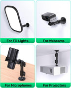 Soporte de pared para llave Elgato para aire y cámara, metal resistente