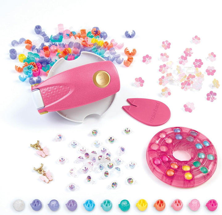 Make It Real Snap N Glam - Juego de peinado gemas