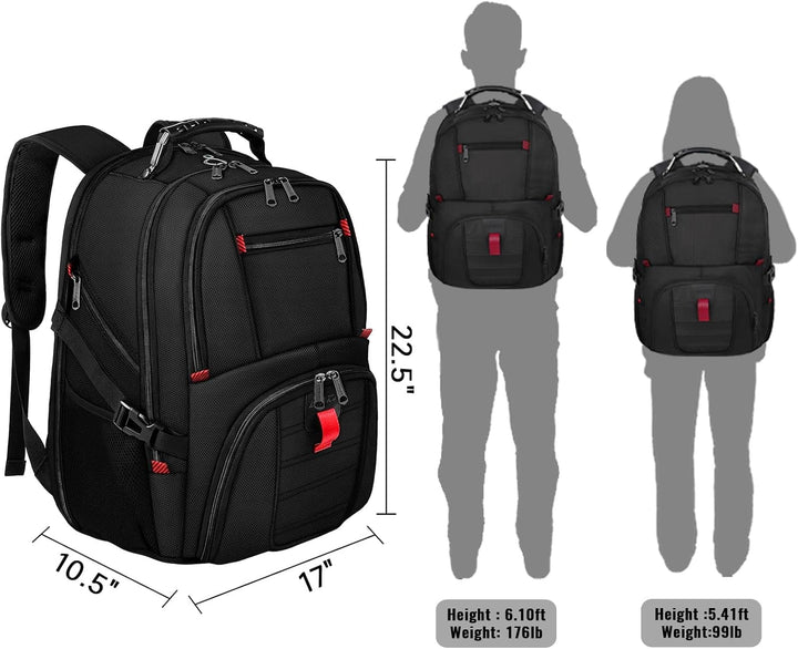 YOREPEK Mochilas grandes para laptop de 18.4 pulgadas, compatibles...