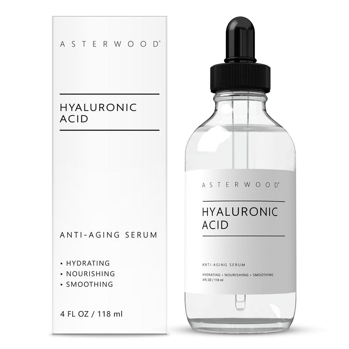 Asterwood Suero de Ácido Hialurónico para el Rostro - Reafirmante,...