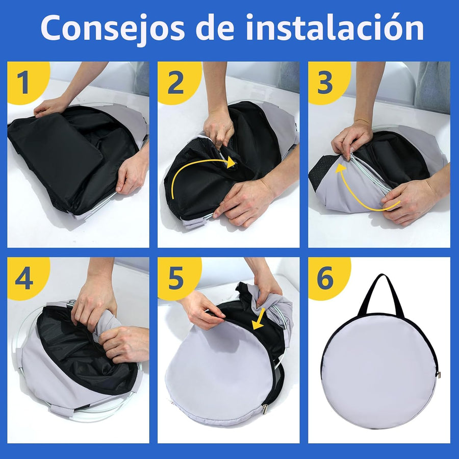 HoYiXi Parasol universal para laptop y protección plegable de priva...