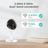 owltron Cámara de seguridad interior, paquete de 4 cámaras doméstic...
