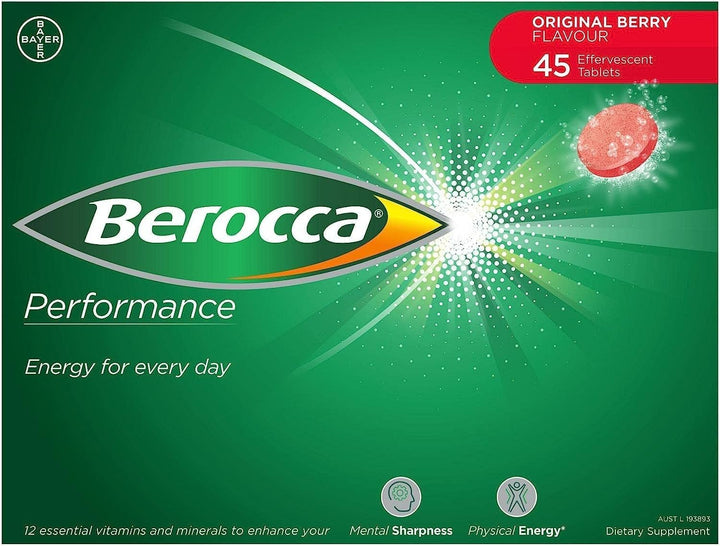 Berocca Performance Original 45 tabletas efervescentes