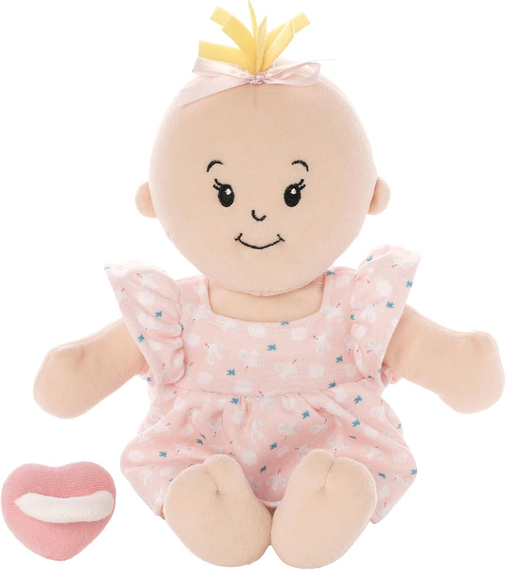 Manhattan Toy Wee Baby Stella Peach - Muñeca suave de bebé de 12"