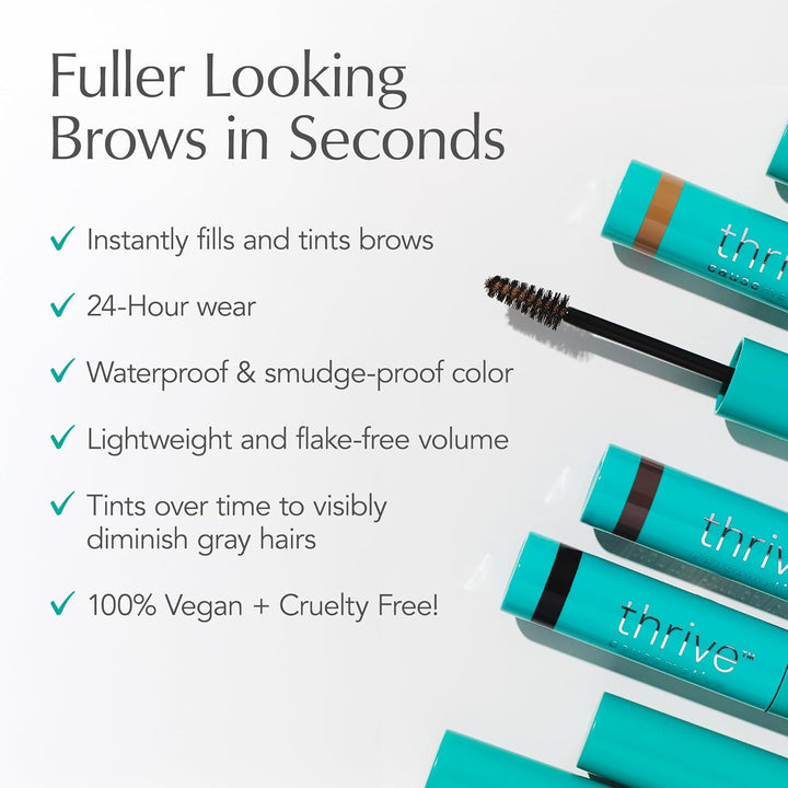 Thrive Causemetics Instant Brow Fix Gel semipermanente para cejas,...