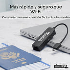 Adaptador USB C a Ethernet enchufable de 2,5 Gb con carga PD de 100 W