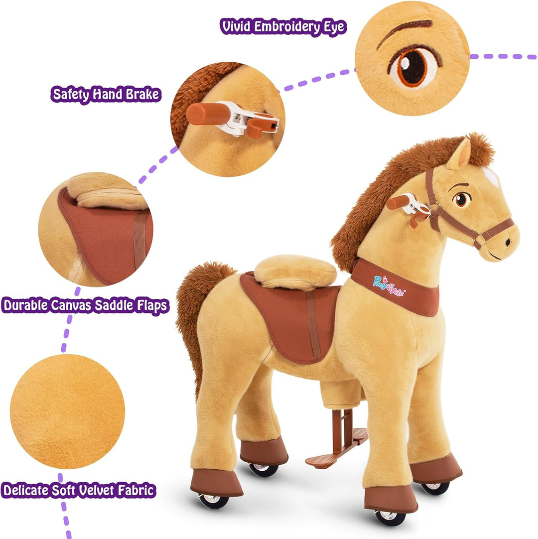 PonyCycle - Caballo para montar, juguetes para montar a caballo, ca...