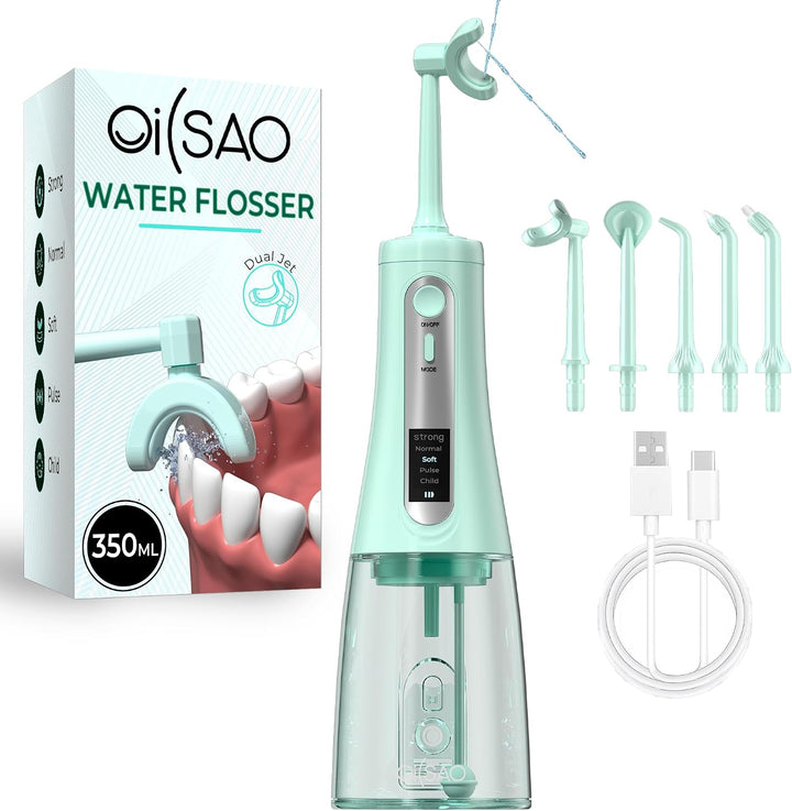 Flosser de agua, selección de hilo dental avanzado inalámbrico para...
