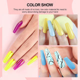 Kit de 53 piezas de esmalte de uñas de gel con luz UV y kit de inic...
