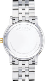 Reloj Movado Museum Classic para hombre, suizo, caja de acero inoxidable, 40 mm
