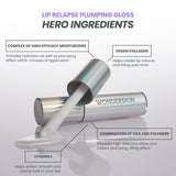 Wonderskin Lip Plumper Gloss \u2013 Brillo voluminoso de recaída de...