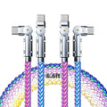 Paquete de 2 cables de iluminación USB-C, cable USB C a USB C de 6.6 pies
