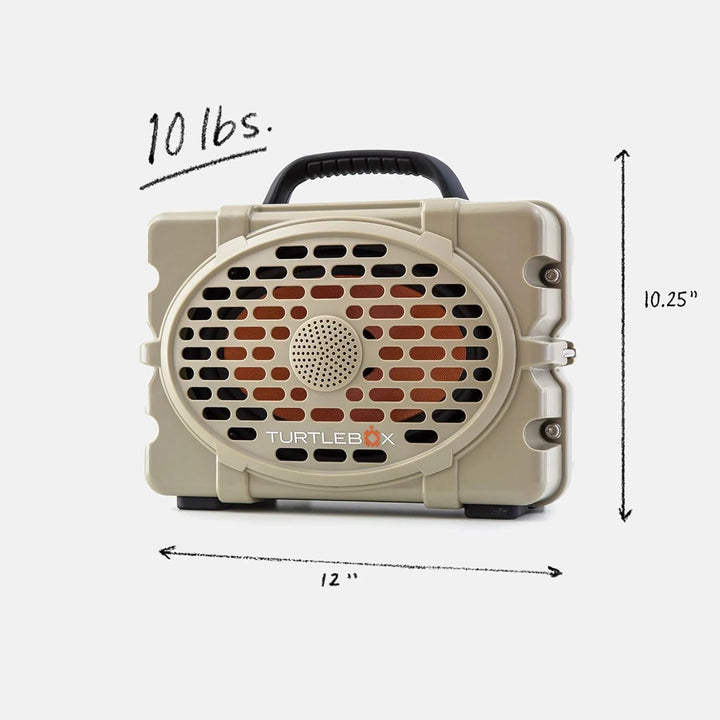 Turtlebox Original Gen 3: Bocina Bluetooth portátil para exterior \...