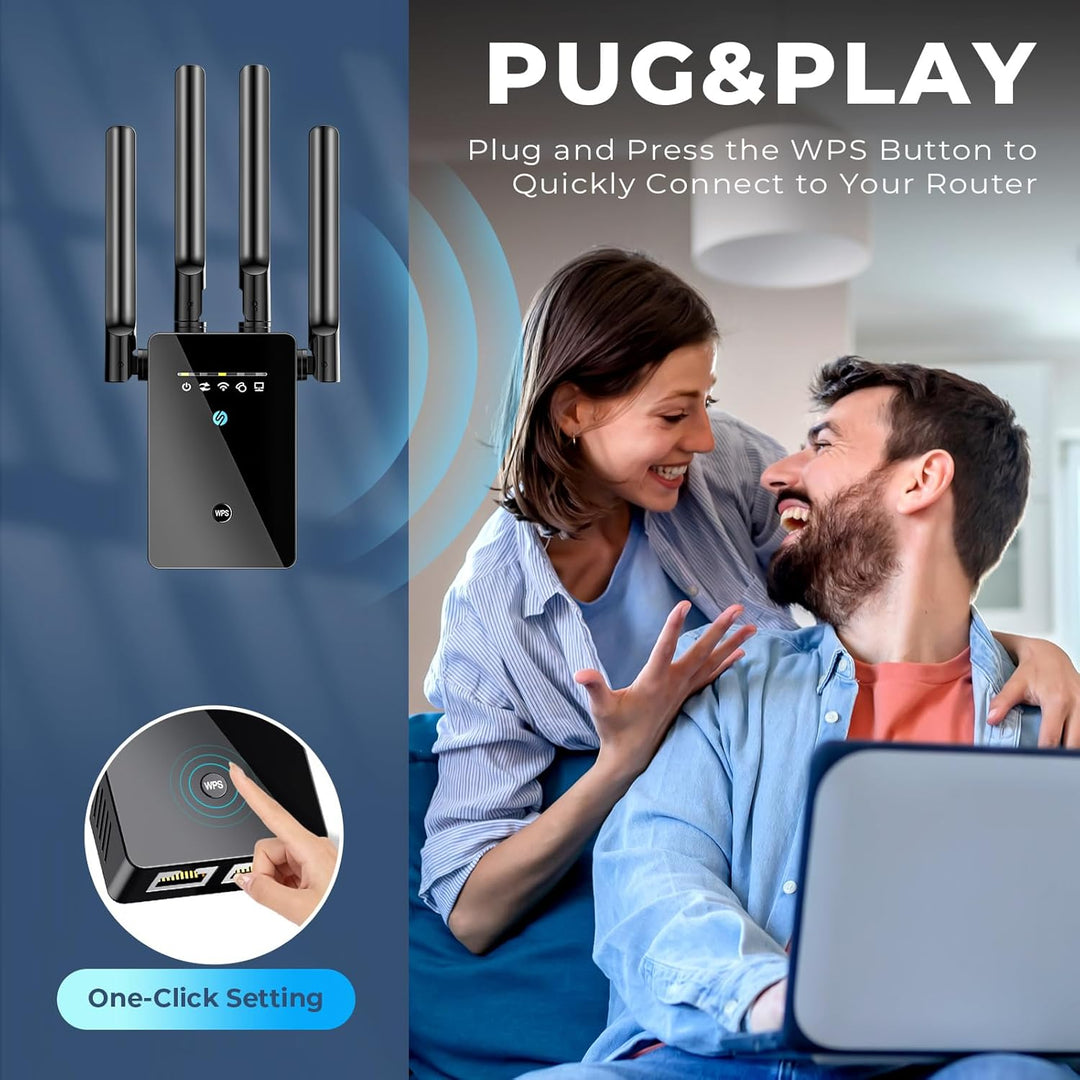 Amplificador de señal WiFi 2026 para el hogar extensor de