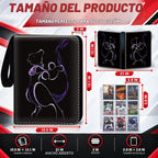 Carpeta de tarjetas coleccionables con mangas extraíbles, carpeta de